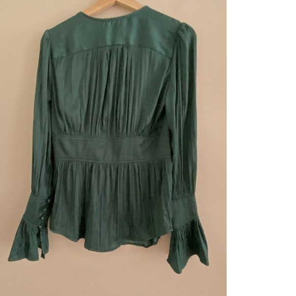 By Anthropologie Deep-V Tunic SIZE M new with tag nwt - Picture 6 of 6